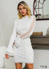 Boho Sexy White Party Mini Dress Gemma